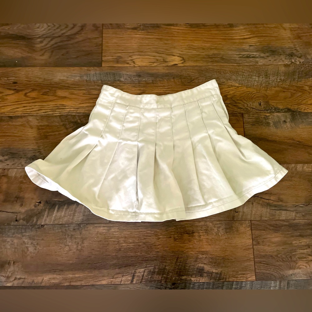 White,Jean skirt